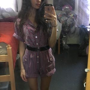 Marc Jacobs Striped Romper